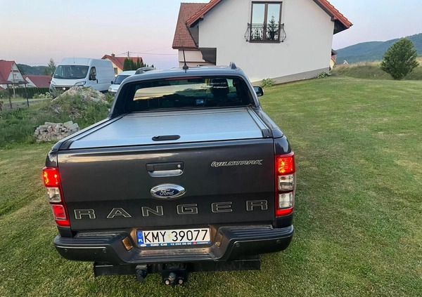 Ford Ranger cena 160000 przebieg: 66962, rok produkcji 2019 z Kamieńsk małe 46